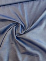 Látka Italská košilová látka – modrý oboustranný proužek