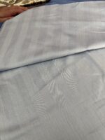 Látka Italská košilová látka – modrý oboustranný proužek - Obrázek 3